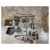 Vintage- fans, keys, meat grinders, scales,