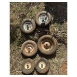 Small wheels and tires