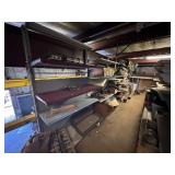 8 sections sections of shelving