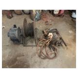 Rigid power head, compressor, wire reel