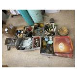 Avon and vintage perfume bottles, glassware,