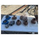 7 new valves, unions, fittings