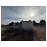 Fiberglass tank w/ top cut off