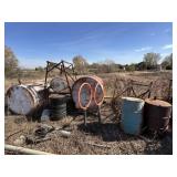 Tanks, stands, marker stands