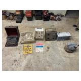 Vintage automotive displays, medical equipment,