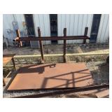 Heavy duty metal skid