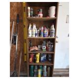 Assorted automobile fluids, filters, misc. and