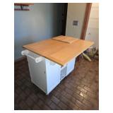 Kitchen island / workbench setup