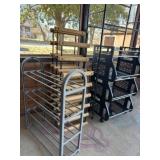 Set of 4 shelving and storage items