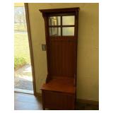 Wooden Entryway Cabinet. Measurements 24"x17"x71"