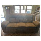 Brown Micro Fiber Sofa