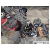 Misc. Car parts and equipment and Sump pump