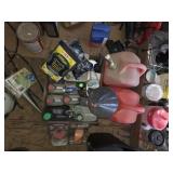 Box motor oils and gas canisters