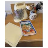 West Bend Mixer, Utensil Holder w/ Cooking