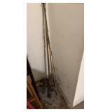 6+/- Fishing Poles w/ Fishing Rods