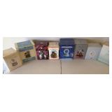 8+/- Snow Globes in Original Boxes