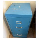 2 Drawer File Cabinet (No Key)