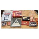Dominoes, Yahtzee, Playing Cards,