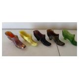 5 Decorative Glass Shoes