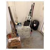 Box Fan, Trashcans, Brooms, Hand Vac, Duster,
