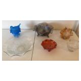 Bird on a Nest, 5th Ave. Crystal Bowl,