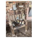 Cute Wooden Chair, Decorative Birdhouses,