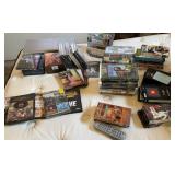 Toshiba DVD Player, 19+/- DVDs,