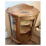 Small Wooden Curio Cabinet