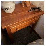 Wooden Side Table w/ 1 Drawer