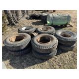 10 Truck wheels and tires