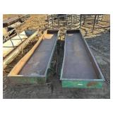2 feed bunks