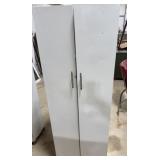 2-Door Metal Cabinet w/ 5 Shelves