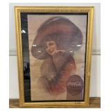 Coca-Cola Girl Framed Picture