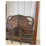 Wooden Bedframe w/ Rails