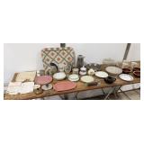 Corning Ware Cups, 3 Hull Small Bowls, McCoy