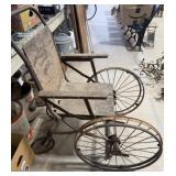 Vintage Wood Wheelchair