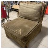 Slipper or Lounge Armless Chair