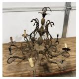 Cast Aluminum Chandelier