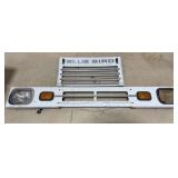 Bluebird School Bus Grill & Headlights