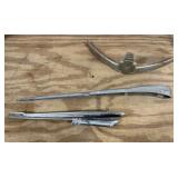 3 Vintage Hood Ornaments