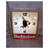 1991 Budeweiser Bud Man Lighted Advertising
