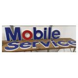 Mobile Service Plastic Sign (Individual Letters)