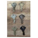 6+/- Ford Model A Keys