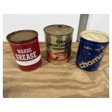 Champlin Grease Can (5-pounds), Texaco Aircraft