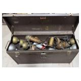 Kennedy Metal Toolbox w/ 9 Drawers, 18+/- Oilers