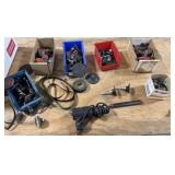 Dremel, Various Bits, 3 Small Plastic Parts