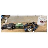 2 CB Radios, Master Controller, Bucket, Misc.