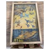 Vintage 'Jet Age' Poosh-M-Up Pinball Game