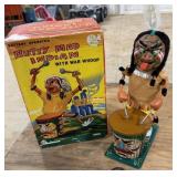 Vintage Marx 'Nutty Mad Indian' Battery-Operated