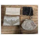 4 Vintage Clutch Purses